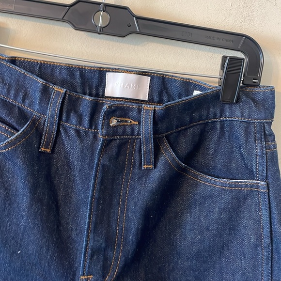 Frame Le italiene wide crop jeans - Picture 3 of 5